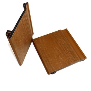 Revêtement mural en WPC co-extrudé, respectueux de l'environnement, résistant aux intempéries, fabricant de panneaux muraux en composite <span class=keywords><strong>bois</strong></span>-plastique pour l'<span class=keywords><strong>extérieur</strong></span> - Product Image 2