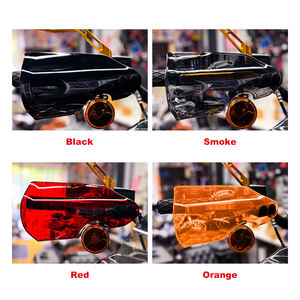 Protectores de manos de colores para modelos Touring 14-23 y M8 Softail <span class=keywords><strong>FatBob</strong></span> / LowRider S Accesorios para motocicletas - Product Image 2