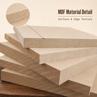 Panneaux MDF (Fibreboard Medium Density) haute capacité, production à grande échelle directe d'usine pour la décoration de meubles