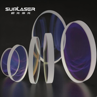Lente Protectora de Fibra Láser D24.9x1.5 D27.9x4.1 D37x7mm Ventana Óptica de Cuarzo de Alta Precisión 1064nm Piezas para Máquina de Corte Láser