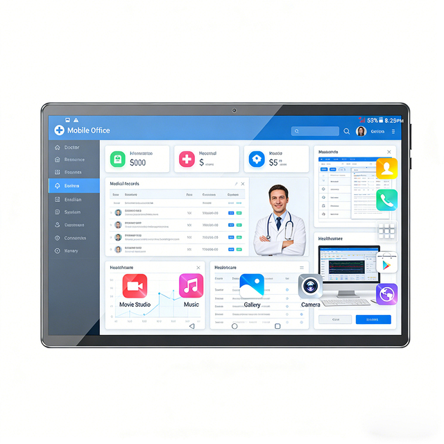 ODM 11 Inch Tablet Online Remote Medical Assistance Guidance Android Tablet Pc With WIFI 4G LTE Sim Card Slot G Senor Tablet Pc
