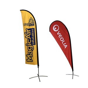 Drapeau de <span class=keywords><strong>plage</strong></span> personnalisé de taille personnalisée largement utilisé pour la publicité - Product Image 1