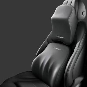 Coussin de nuque pour voiture de style sportif, en mousse à mémoire de forme, accessoires intérieurs, ventilation rafraîchissante, massage, confortable, automobile - Product Image 1