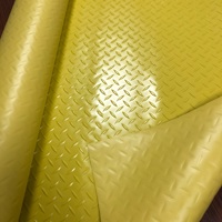 Prix compétitif Tapis antidérapants industriels personnalisés de 2mm Tapis de sol en pvc diamanté en rouleau