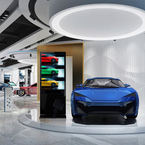 43 55 65 بوصة أرضية ذكية واقفة رقمية Lcd شاشة عرض إعلانات أكشاك تعمل باللمس للسوبر ماركت - Product Image 6