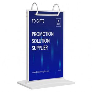 Support d'affichage portable en acrylique pour menu, prix, carte de nom, étiquette - Product Image 1
