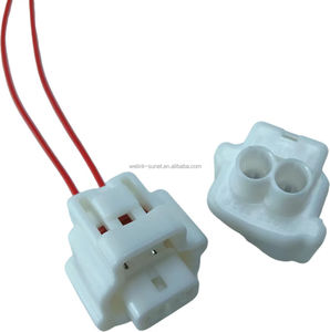 موصلات مستطيلة بيضاء أصلية 6189-0438 بدوائرين لأسلاك السيارات المخصصة من لينكسونيت - Product Image 5