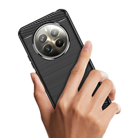 Casing ponsel serat karbon, untuk Realme 12 PRO +, untuk realme 12 + 5g penutup ponsel silikon, untuk realme C67 C55 GT neo5 C33 C33S C30