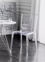 Chaises d'hôtel empilables en cristal, chaises de luxe pour événements de mariage et banquets, mobilier en acrylique transparent, chaises de salle à manger