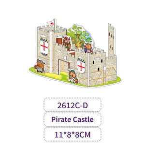 Rompecabezas 3D de casa, modelo de ensamblaje, juguete educativo para niños, regalo creativo y juguete de educación temprana - Product Image 5