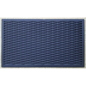 Tapis en caoutchouc à motif floral, rectangulaire, fabriqué à la machine, antidérapant, lavable, durable, écologique, pour l'extérieur, la maison, le bureau - Product Image 1