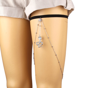 สายโซ่ไข่มุกขาเทียมสำหรับผู้หญิงเครื่องประดับแฟชั่นสำหรับปาร์ตี้ประดับร่างกายคาดเอวรอบเดี่ยว - Product Image 3