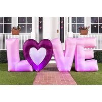 Mur de lettres gonflable Aero pour mariage et Saint Valentin