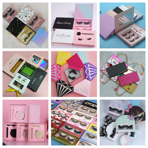 Pestañas postizas cortas 3D, de visón, tu propio logotipo, alta calidad - Product Image 4