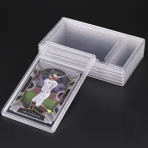 Sunshing Acryl 35pt 55pt Plastic Sport Gesorteerde Kaart Plaat Tcg Trading Card Case Standaard Houder Voor Pokemon Psa Kaart Platen