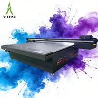 Mesin Cetak UV Flatbed Inkjet Format Besar untuk Panel, Papan, Kaca, Emboss, dan Varnish