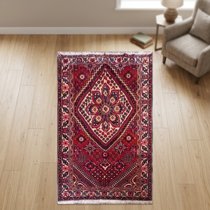 Tapis en laine et coton Bakhtiar de haute qualité, tendance, tissé avec soin, au charme rustique, pour la maison et le bureau - Product Image 2