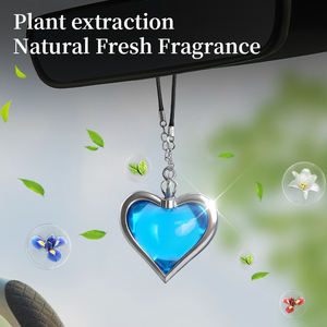 ขายตรงจากโรงงาน น้ำหอมปรับอากาศรูปหัวใจสุดหรู สำหรับรถยนต์ กำจัดกลิ่นภายในรถยนต์ - Product Image 2