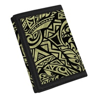Dompet Panjang Lipat Tiga Poliester Custom Pribadi Motif Permen Penutup Ritsleting Hiasan Mutiara Harga Grosir Murah Dompet Fashion