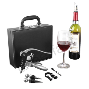Boîte en cuir Cheerfast grand cadeau ouvre-vin ensemble <span class=keywords><strong>tire</strong></span>-<span class=keywords><strong>bouchon</strong></span> <span class=keywords><strong>à</strong></span> <span class=keywords><strong>levier</strong></span> <span class=keywords><strong>vertical</strong></span> en forme de lapin et boîte-cadeau personnalisée <span class=keywords><strong>tire</strong></span>-<span class=keywords><strong>bouchon</strong></span> lapin - Product Image 6