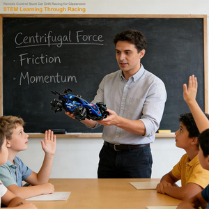Mini <span class=keywords><strong>Auto</strong></span> Telecomandata 2.4G per Acrobazie e <span class=keywords><strong>Drift</strong></span> con Luci LED, Giocattolo Educativo per Bambini - Product Image 4
