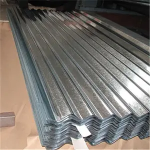 Cold Rolled Corrugated Steel Metal Sheet Colorful Aluminized Zinc Roofing Plate