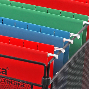 Foska - Organizador de Archivos <span class=keywords><strong>Colgantes</strong></span> de Papel Premium de 180 g, Multicolor, 250 Unidades por Caja, con Ganchos de Hierro Resistentes <span class=keywords><strong>para</strong></span> <span class=keywords><strong>Archivadores</strong></span> y Gabinetes - Product Image 4