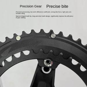 <span class=keywords><strong>Eje</strong></span> Central de Bielas para <span class=keywords><strong>Bicicleta</strong></span> de Carretera JIANKUN, Hueco e Integrado, para Discos Dobles de 39/53T y 34/50T, Fabricado en China - Product Image 4