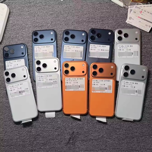 2026 Quality Phone 17 Pro Max 256GB/512GB/1TB Mobile Phone Dual SIM Support Phone17 ProMax Us Version Unlocked 5G Smartphone
