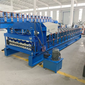 Double Layer TR4/TR6 Steel Roofing Cold Roll Forming Machine with Motor 380V Building Material <b>Machinery</b> - Product Image 4