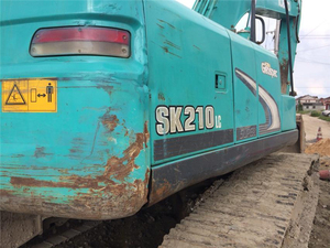 รถขุด Kobelco SK210LC ขนาด 21 ตัน พร้อมบุ้งกี๋ขุดขนาด 1.05 ลูกบาศก์เมตร รถขุดตีนตะขาบ Kobelco SK200 มือสอง - Product Image 2