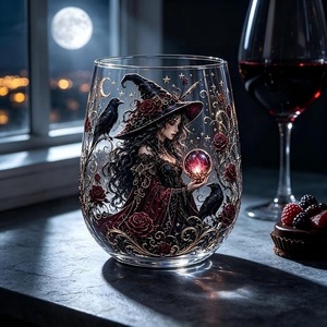 Bola <span class=keywords><strong>de</strong></span> Cristal Azul Medianoche <span class=keywords><strong>de</strong></span> Astrología con Constelaciones, Decorada a Mano, <span class=keywords><strong>de</strong></span> Mármol, para Ventana, Regalo para Bar Nocturno, OEM - Product Image 6