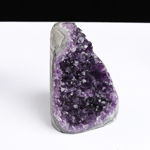 Geodi <span class=keywords><strong>di</strong></span> Ametista Grezza <span class=keywords><strong>di</strong></span> Varie Dimensioni, Cristalli Naturali e Pietre Curative per Decorazione d'Interni - Product Image 4