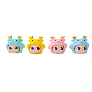 Muñecos de Dragón 3D Lanshuo, Miniaturas de Resina Plástica Versión Q, Juguetes de Dibujos Animados para Niños, Adornos de Escritorio - Product Image 5