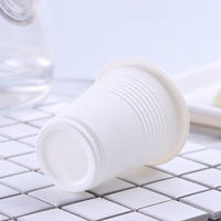 Vente en gros Tasses à café glacées jetables PSM Tasse à fécule de maïs