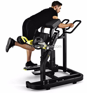 Macchina per allenamento di sicurezza in acciaio ASJ, molto venduta, con carico a piastre, per estensione gambe singole (prono/seduto) per palestre - Product Image 2