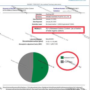 Tela de Cuero PU con Relieve, Inodora, de Base Biológica, Impermeable, Resistente a la Abrasión, Elástica, para Muebles, Bolsos, Decoración del Hogar y Tapicería - Product Image 3
