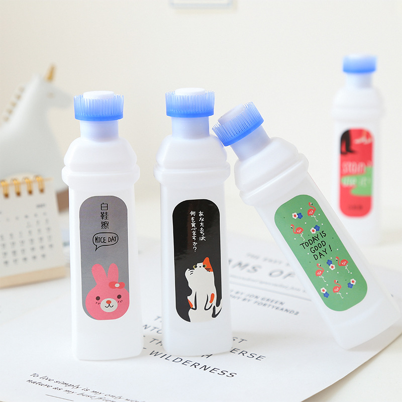 Горячая Распродажа от производителя, небольшие белые туфли на заказ, желтые белые туфли, чистящее средство, чистящая щетка