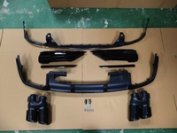 Kit de Conversión de Parachoques Delantero Estilo S8 D5 PA con Rejilla y Difusor para Audi A8 S8 D5 2018-2023, Actualización para Autos A8 2018-2023 a Modelo 2025+