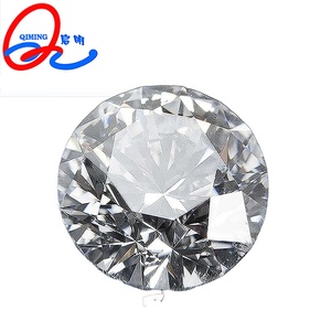 QiMing rond brillant étoile mêlée <span class=keywords><strong>diamant</strong></span> E F couleur VVS <span class=keywords><strong>1</strong></span> clarté cultivé en laboratoire CVD avec certification IGI prix des diamants en vrac - Product Image 1