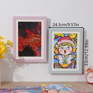 1PC Nghệ Thuật Lưu Trữ Từ Hình Ảnh Khung Với Thẻ Giấy A4 Trước Khi Mở Có Thể Thay Thế Hình Ảnh Trang Trí Hình Ảnh Khung - Product Image 6