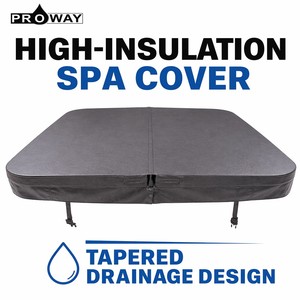 <span class=keywords><strong>Couverture</strong></span> de <span class=keywords><strong>spa</strong></span> haut de gamme, <span class=keywords><strong>couverture</strong></span> de bain à remous, résistante et robuste |   <span class=keywords><strong>Couverture</strong></span> isolante en mousse EPS haute densité avec sangles de sécurité - Product Image 1