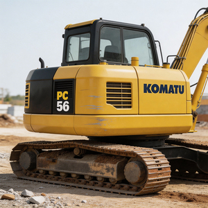 รถขุดตีนตะขาบ Komatsu PC56 มือสอง สภาพเดิมๆ ชั่วโมงการทำงานน้อย คุ้มค่า พร้อมอะไหล่ครบครัน ขนาดเล็ก - Product Image 2