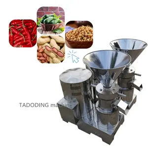 2023 new milling shea butter tahini grinder colloid mill garlic paste machine small peanut butter grinder machine