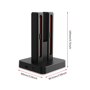 Đầy Màu sắc RGB chiếu sáng Sạc Dock cho chuyển đổi 2 joycons 4-Port đồng thời Trạm Sạc cho chuyển đổi 2 chơi game phụ kiện - Product Image 6