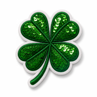 Patchs brodés personnalisés avec des paillettes |   Badge logo scintillant pour les marques de vêtements de mode, vestes, chapeaux, sacs