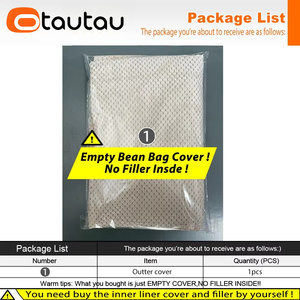 OTAUTAU <span class=keywords><strong>2</strong></span>-zits zitzakhoes SF182 Soft Waffle Geen vulling inbegrepen. U moet de vulling zelf kopen. - Product Image 2