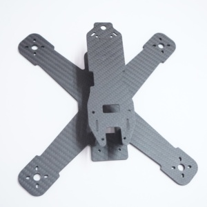 3K sợi carbon UAV bộ phận 3 inch <span class=keywords><strong>Quadcopter</strong></span> bay không người lái với máy ảnh điều khiển từ xa máy bay - Product Image 3