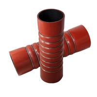 Tuyau soufflé en caoutchouc pour radiateur automobile sur mesure, tuyau flexible en silicone pour turbo, tuyau soufflé en caoutchouc avec armature en fil d'acier, tuyau en silicone
