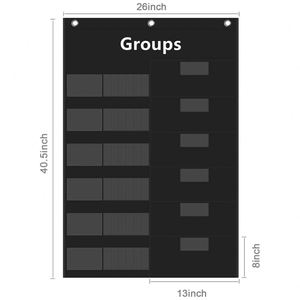 Tableau de gestion pour petits groupes avec 96 cartes, organisateur de tâches scolaires et indicateur de conformité, fournitures de bureau et scolaires - Product Image 2